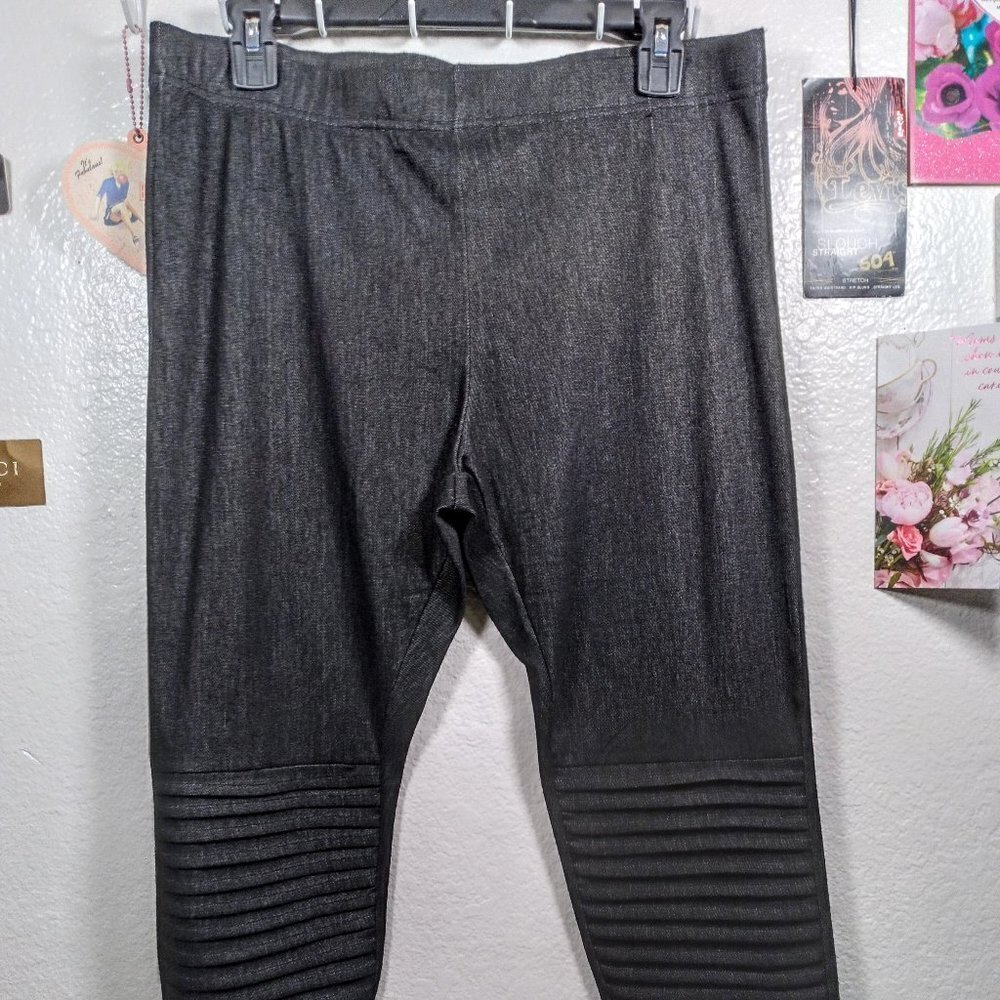 Truactivewear Black Leggings Pants Sz 1X